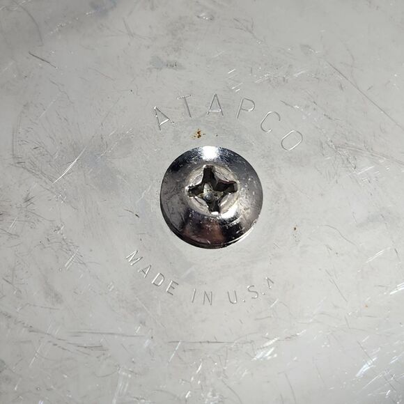 Atapco Chrome Wood Ice Bucket Vintage MCM w Lid Plastic Liner Tongs VTG Barware - Picture 12 of 13